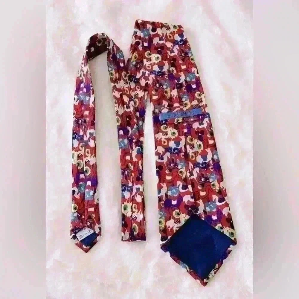 Givenchy Men’s Tie 100% Silk Made in Italy